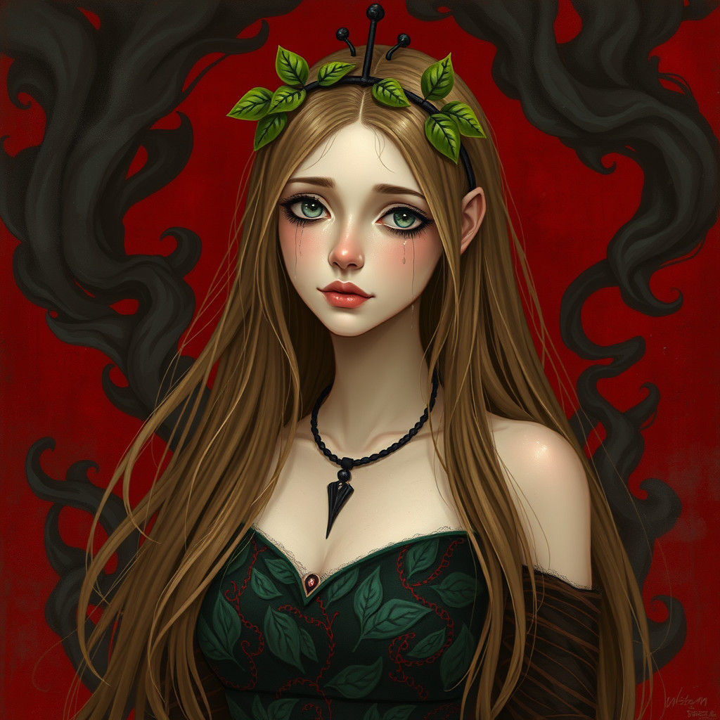 Desdemona, Goddess of Misery in Ethereal Light