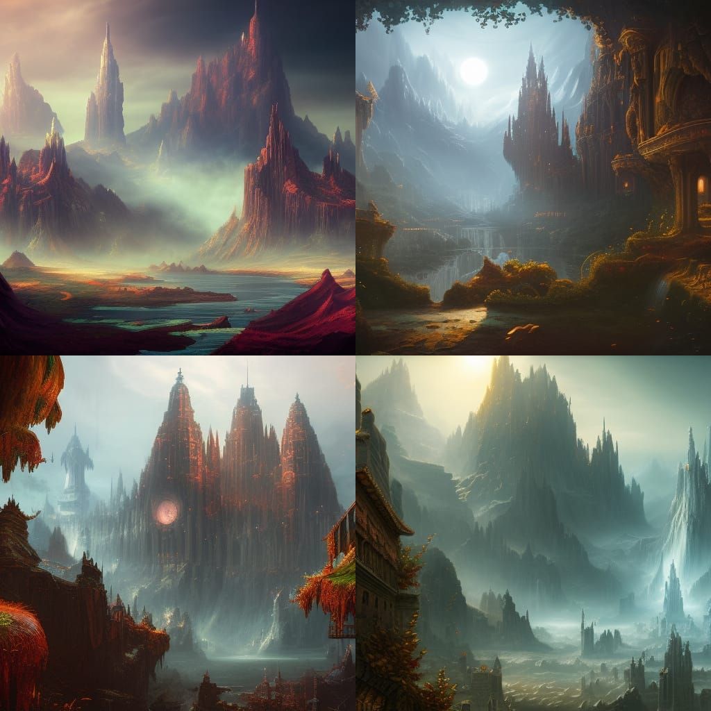 LE SSERAFIM: Detailed Matte Painting in Unreal Engine