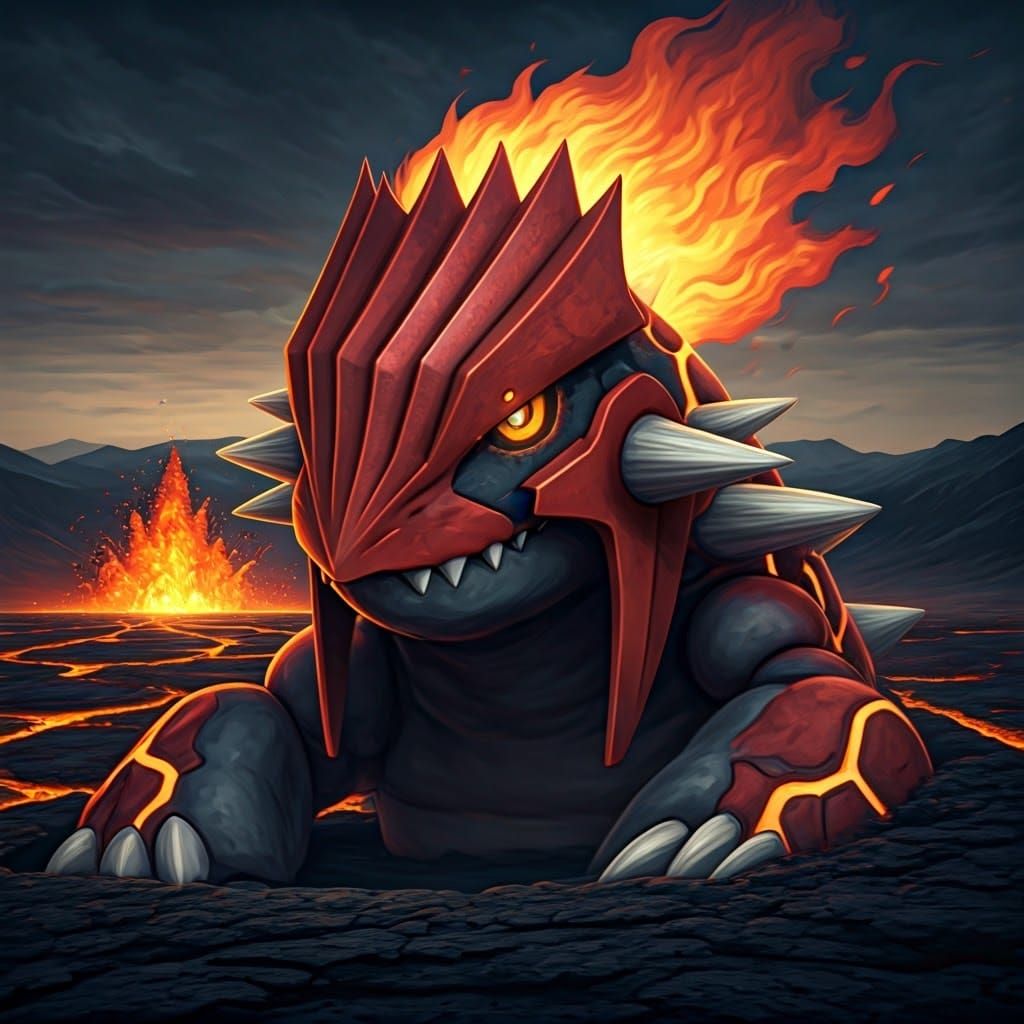 Epic Groudon Wakes Inside Yellowstone Supervolcano