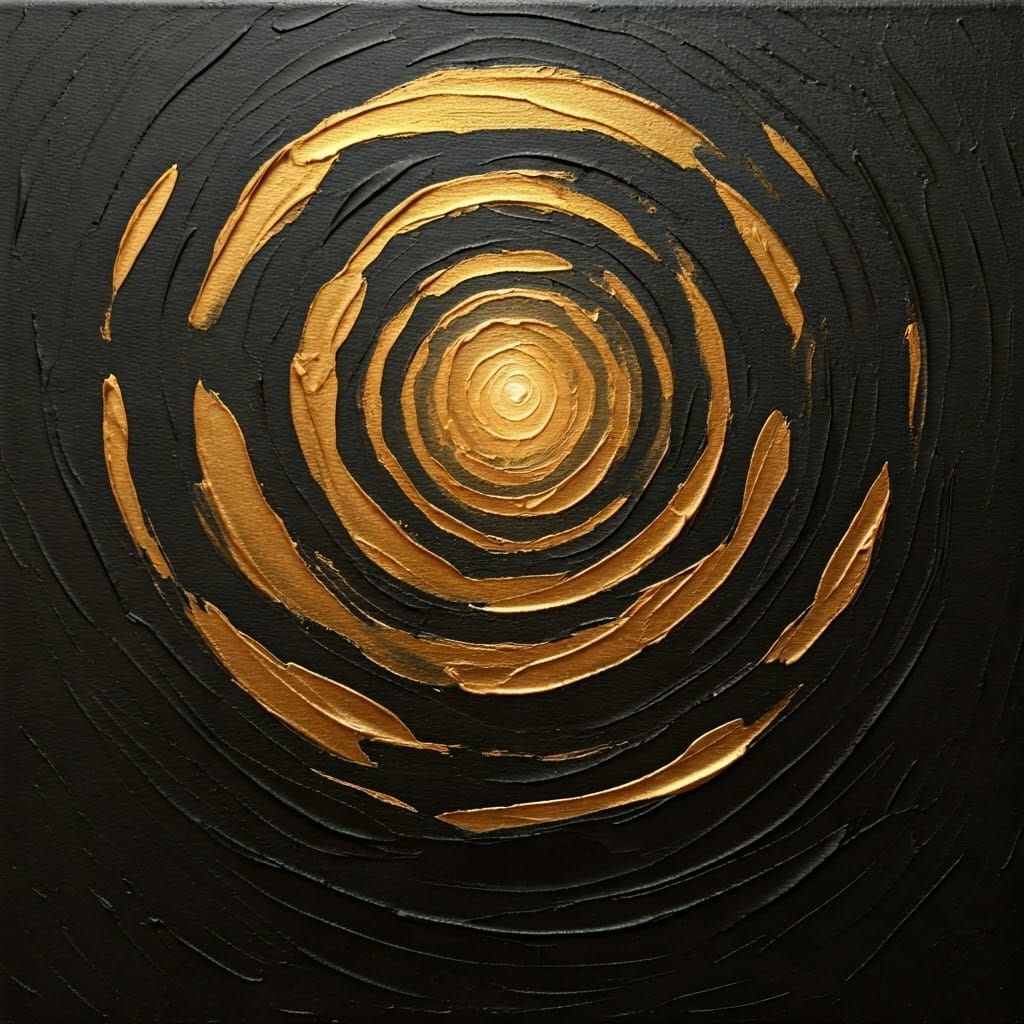 Recursive Painting of Heaven with Golden Sphere