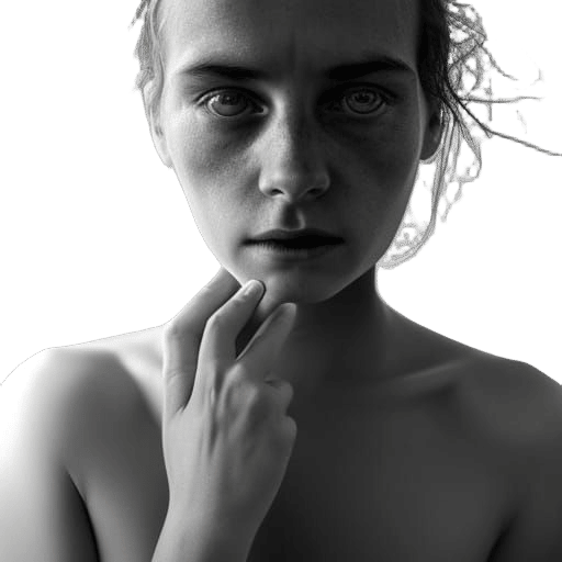 Maria Magdalena: Evocative Close-Up Portrait