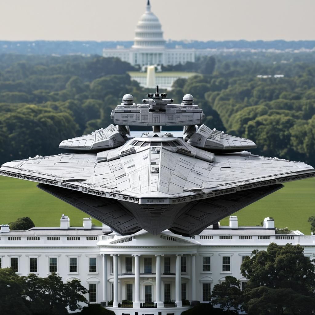 Star Destroyer over White House: Science Fiction Meets Polit...