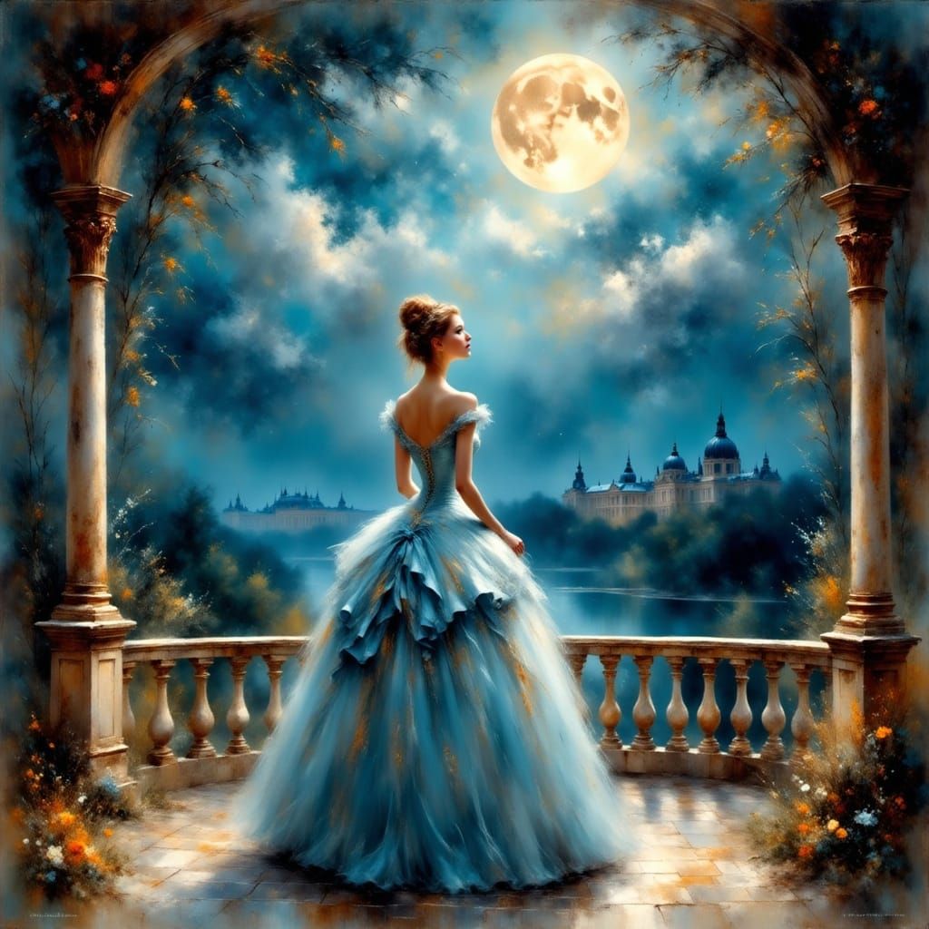 Cinderella in Moonlight: An Impressionistic Vision