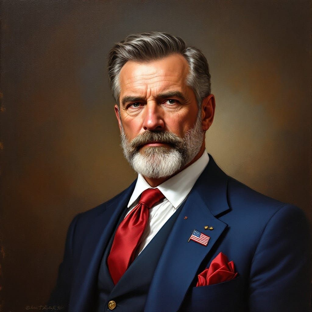 All-American Gentleman in Formal Attire