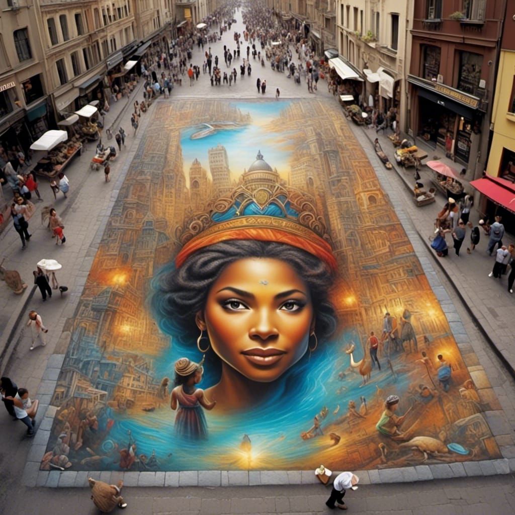 <lora:Street Art:1.0>