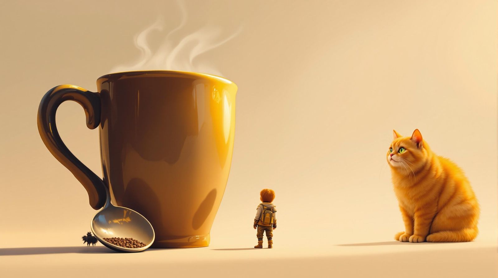 Tiny Adventurer by Giant Coffee Mug