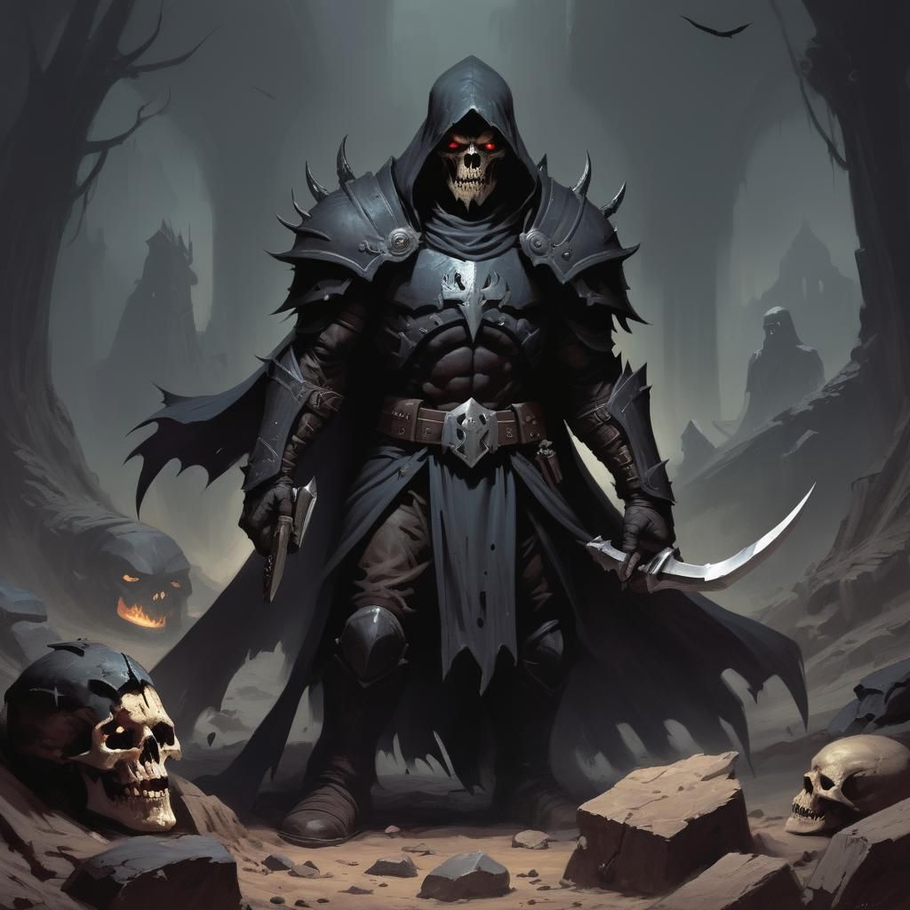 Grimdark Fantasy Illustration