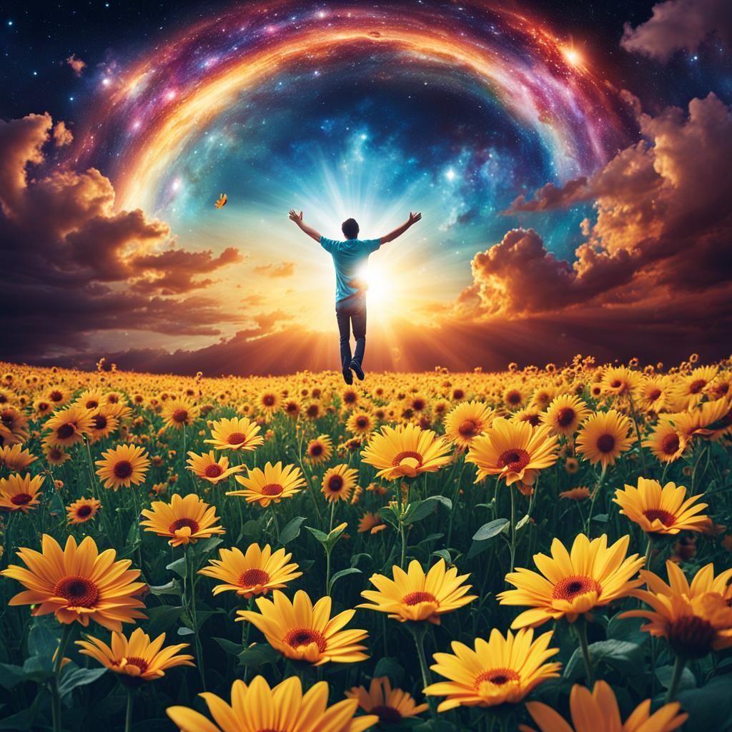 Man Overjoyed After Achieving His Aspirations