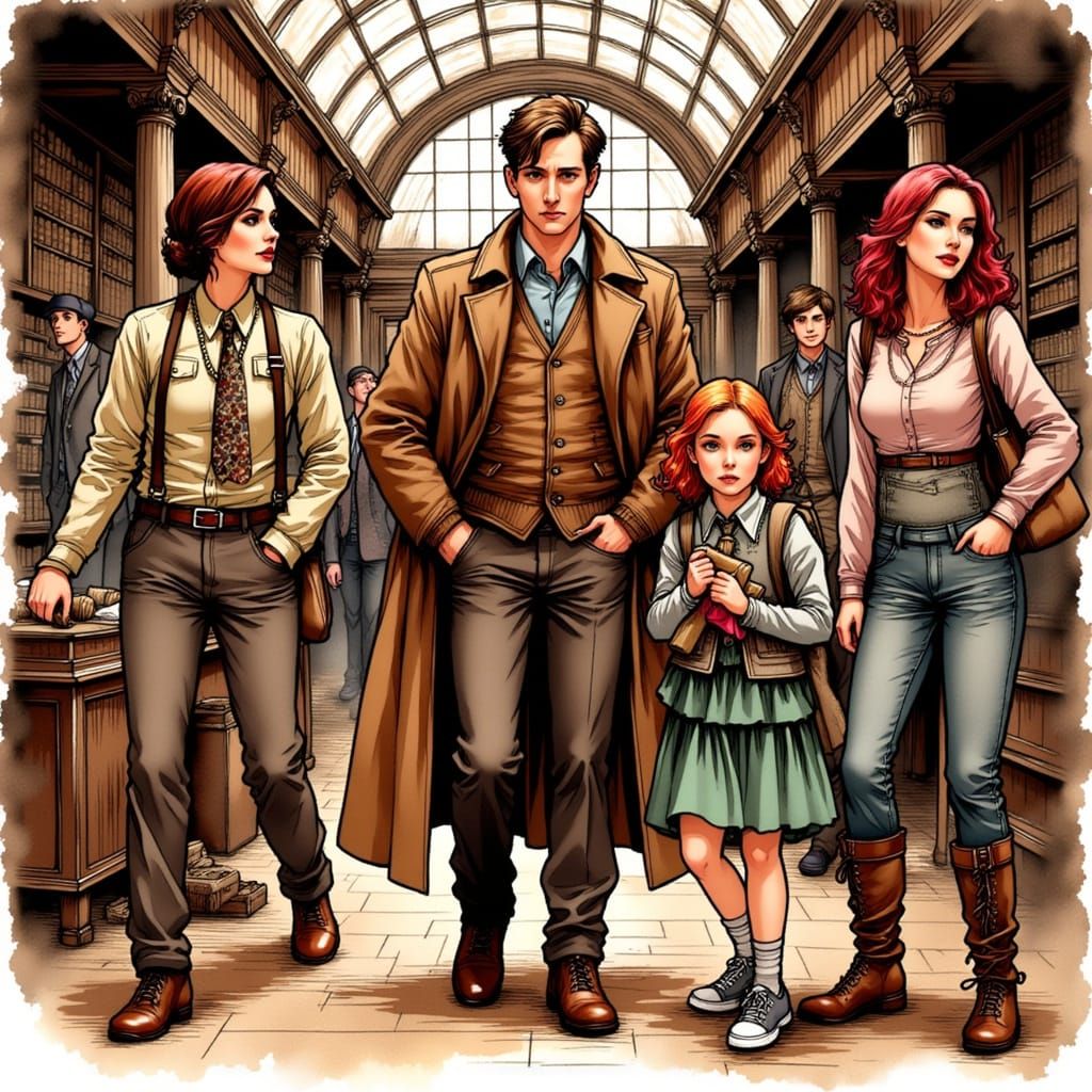 Iconic Doctor Who Trio Amidst Whimsical British Museum Exhib...