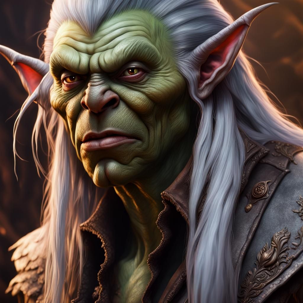 Hyperrealistic Goblin King Splash Art