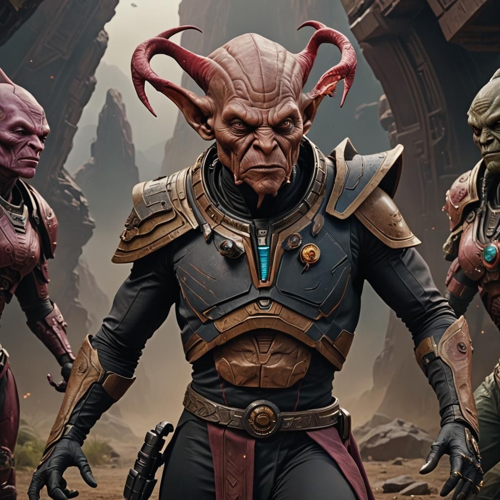 Hybrid Character Concept Art in Unreal Engine 5