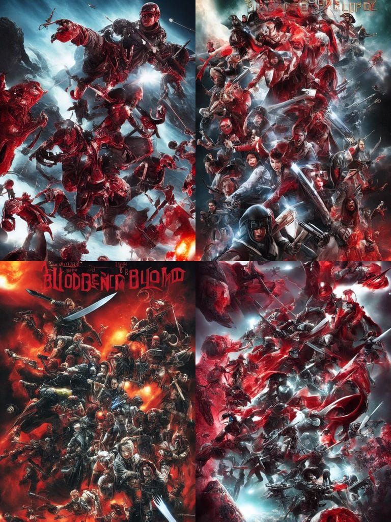 Space Horror: Bloody Knife Fight with Watching Aliens