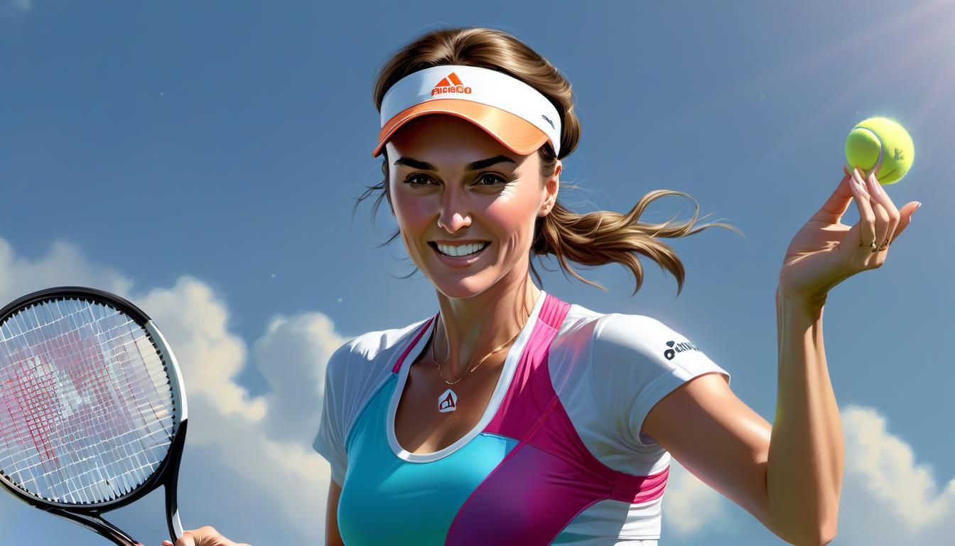 Martina Hingis portrait