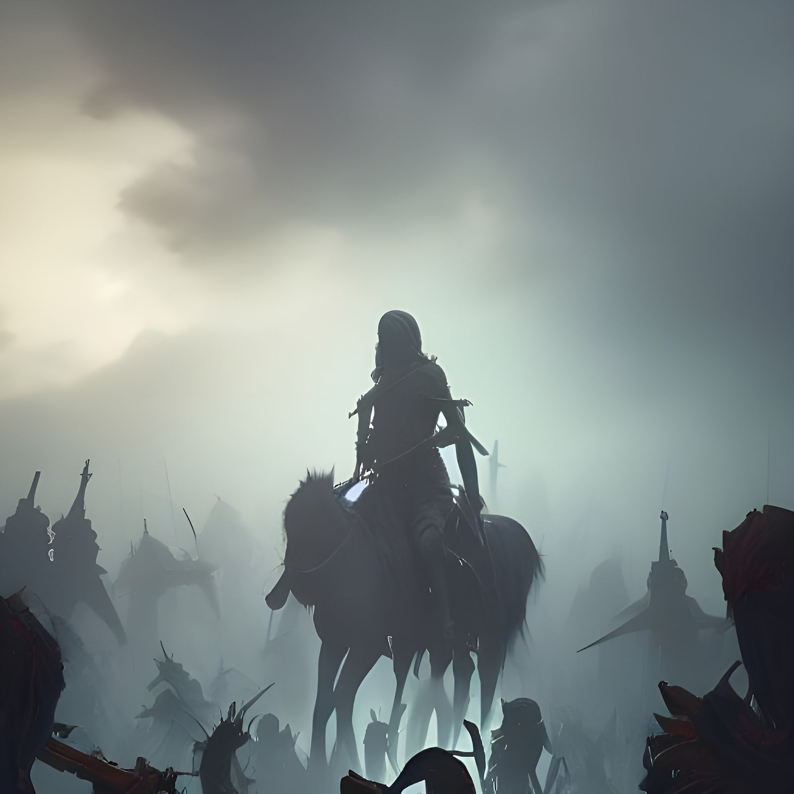 Dark Fantasy Undead Army in Unreal Engine