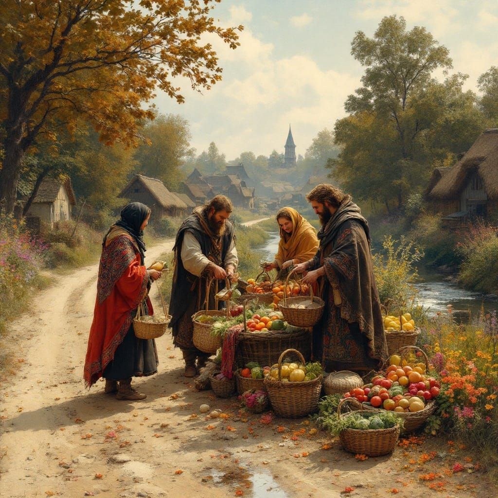 Varangian Traders in Earthy Splendor