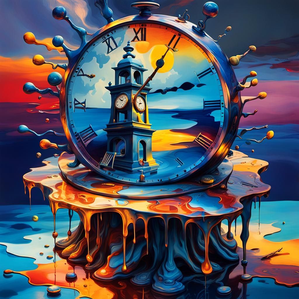 Hyperrealist Pop Art Masterpiece with Vibrant Colors and Dee...