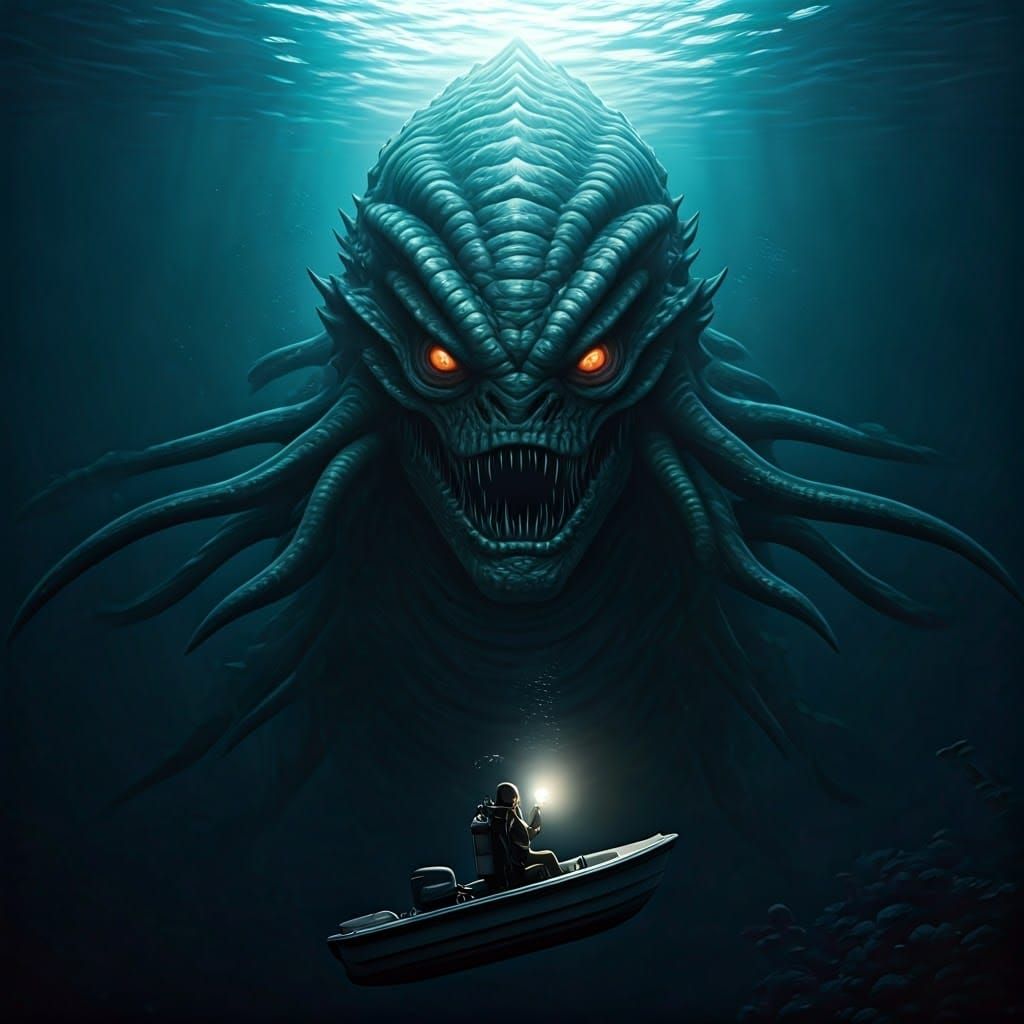 Gargantuan Eldritch Horror Sea Monster Rises from Challenger...