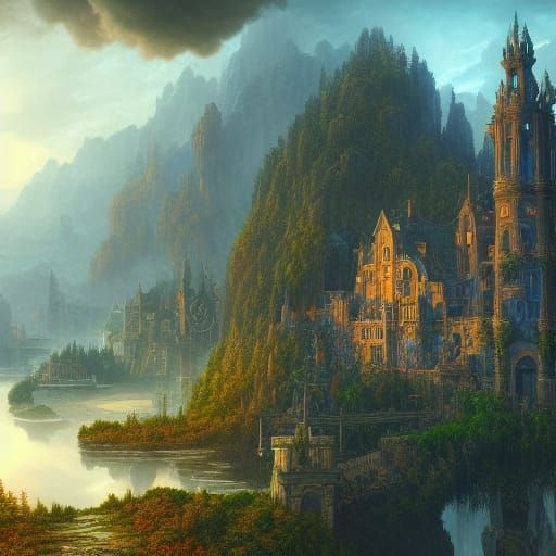 Room With a View: Detailed Matte Painting