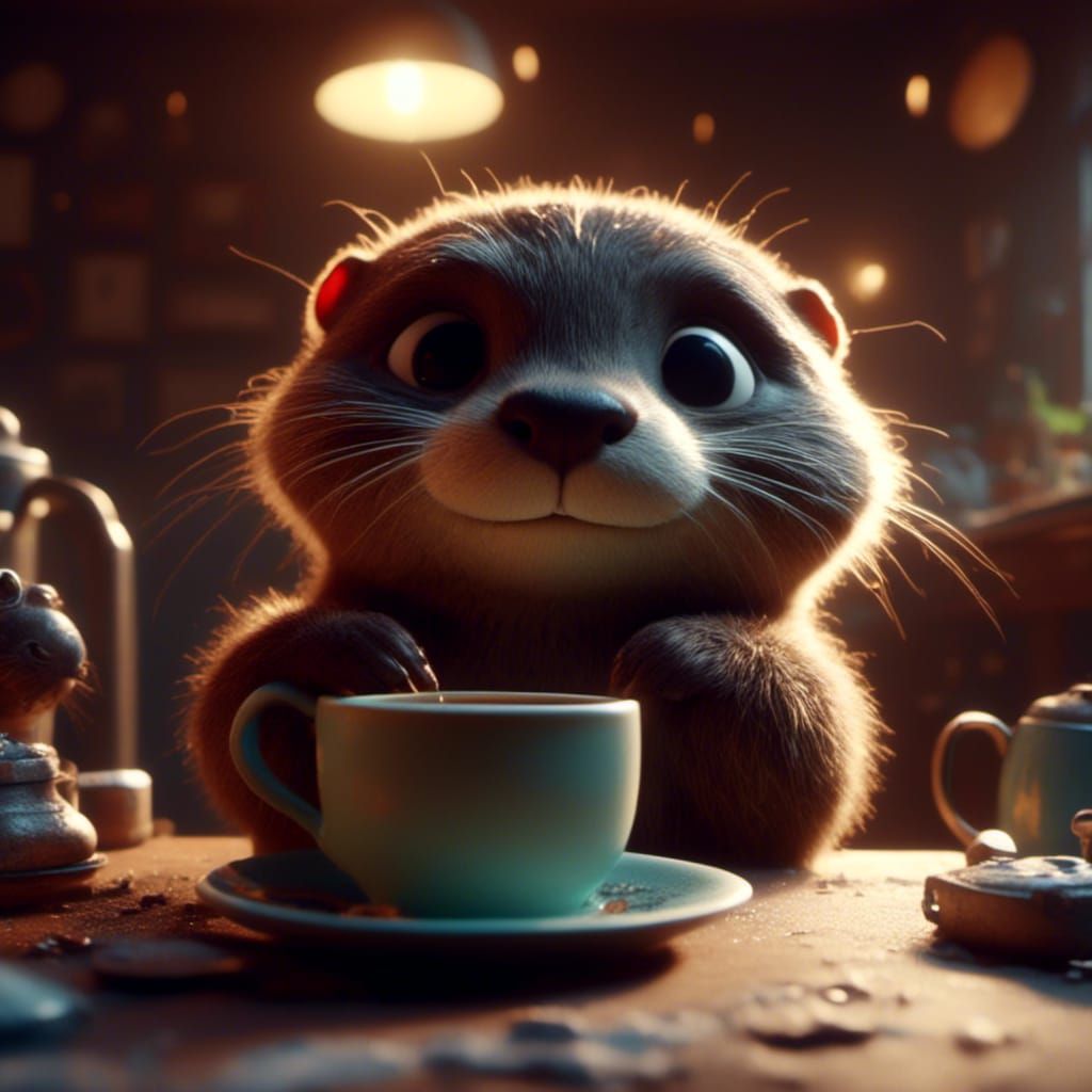 A Cuppa for De'Otter