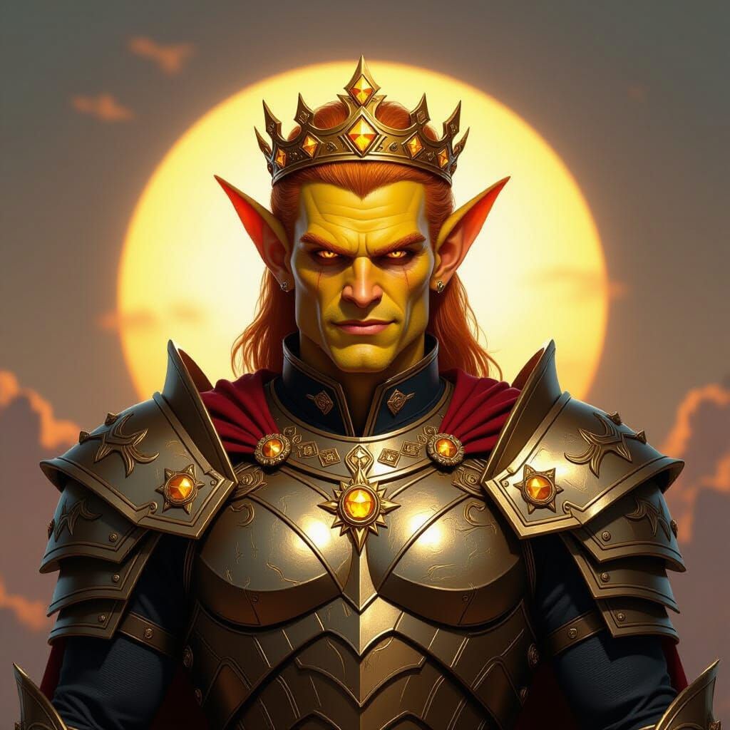 Hobgoblin Sun God in Shining Armor