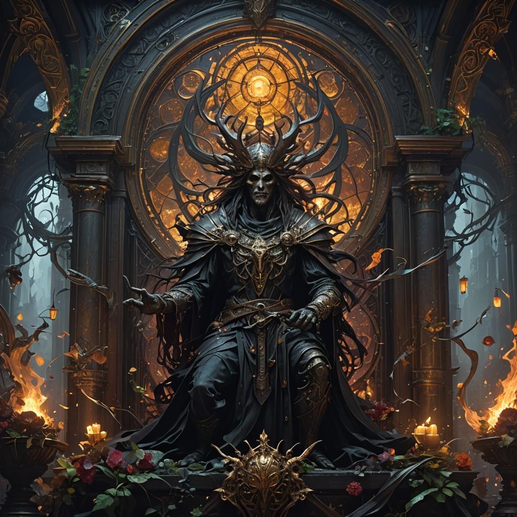 Ominous Dark Fantasy Concept Art in 8K