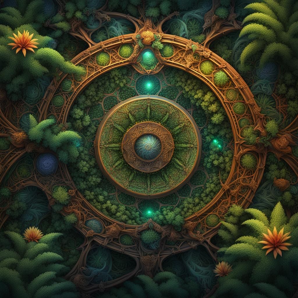 Botanical Spirit of the Ancient Forest