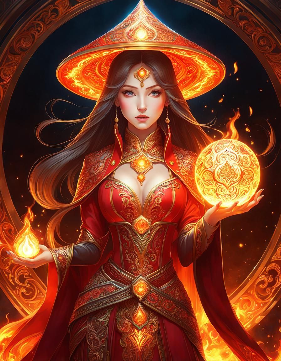 Messenger of a Fire Goddess