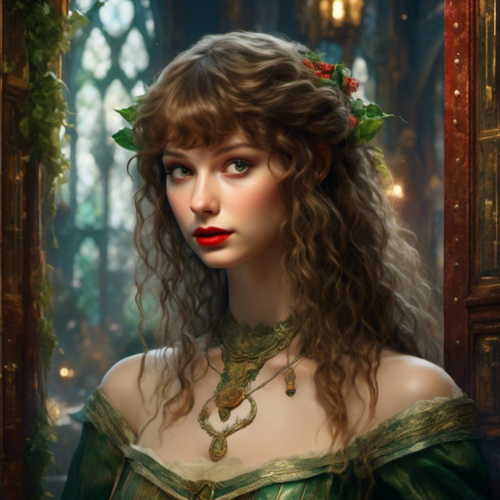 Hyperrealistic Elf Portrait with Intricate Details