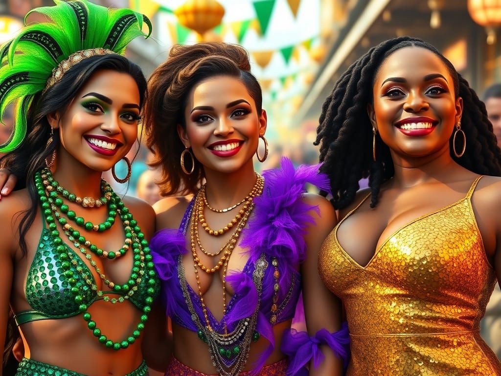 Mardi Gras Celebrations in Vibrant New Orleans