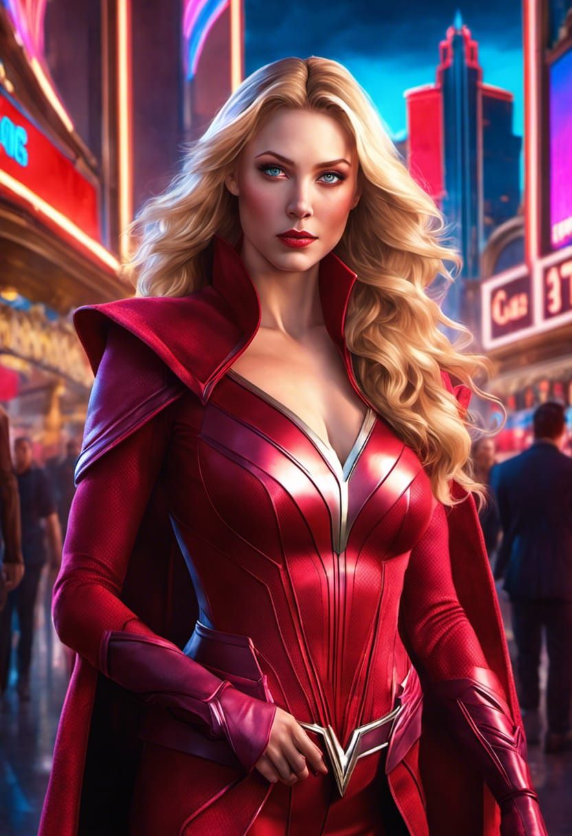 So... superpower challenge day, Julie's decided to join in with superhero dress up,