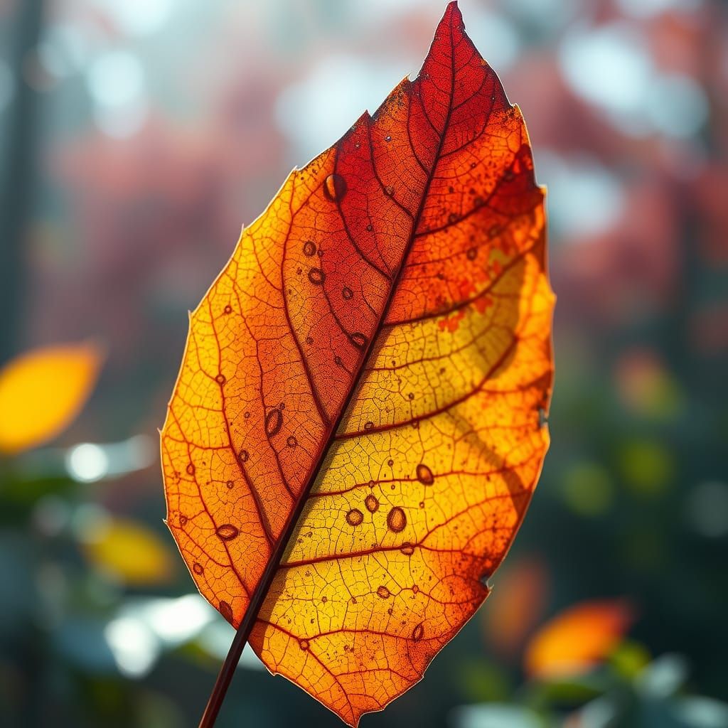 Leaf Illustrates Four Seasons in Dynamic Concept Art