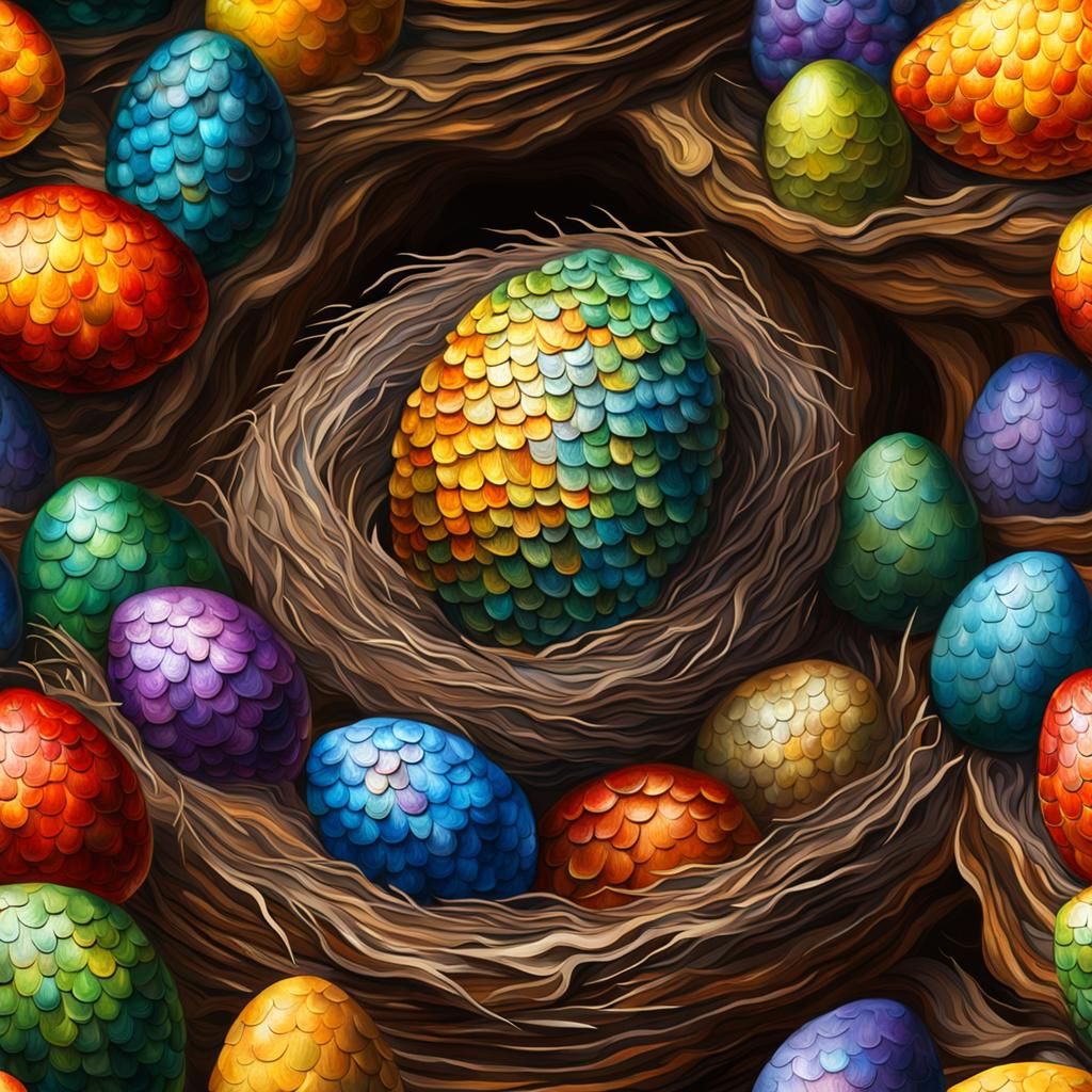 Dragon eggs