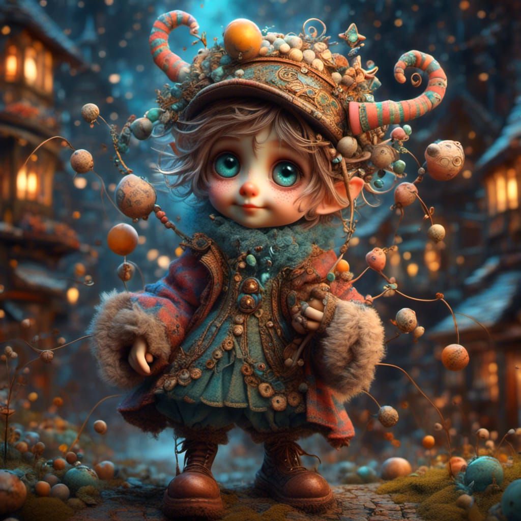 Detailed Fantasy Critter Concept Art by Rutkowski