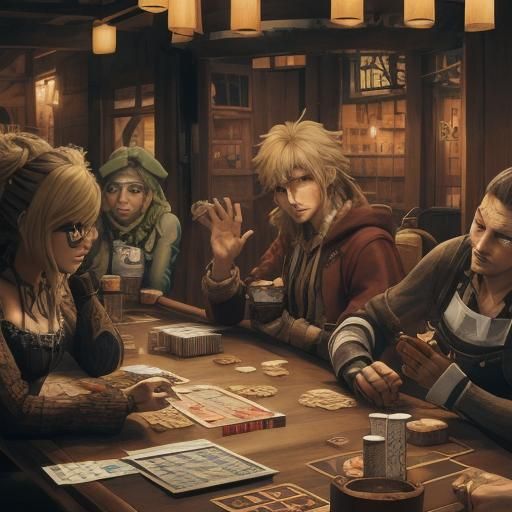 Goblins Celebrate Oktoberfest in Manga Style