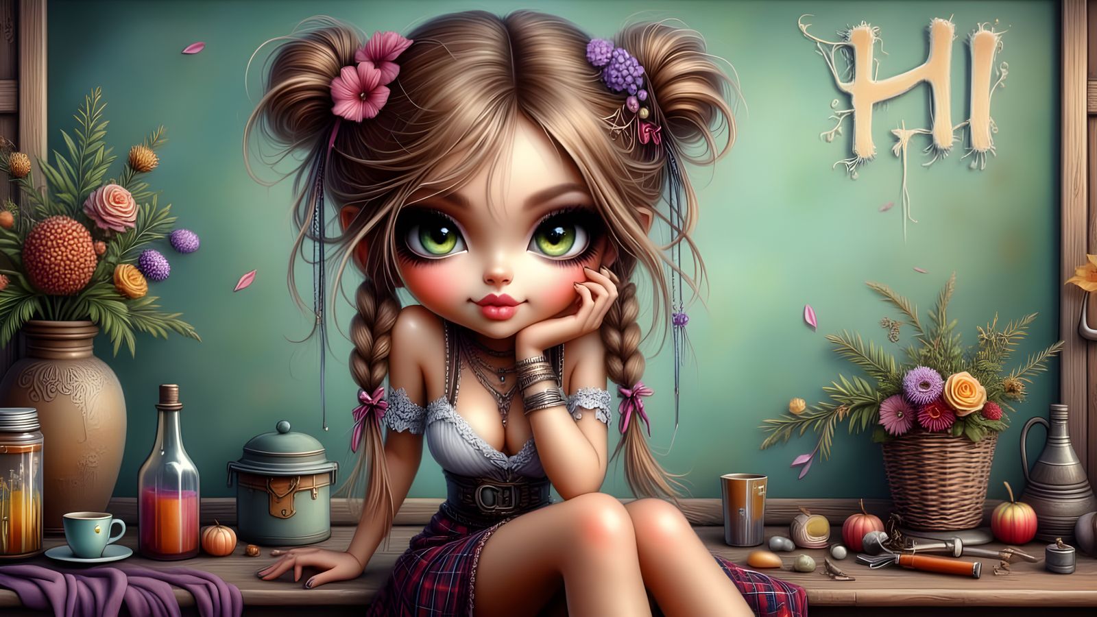 Cheeky School Brat 08