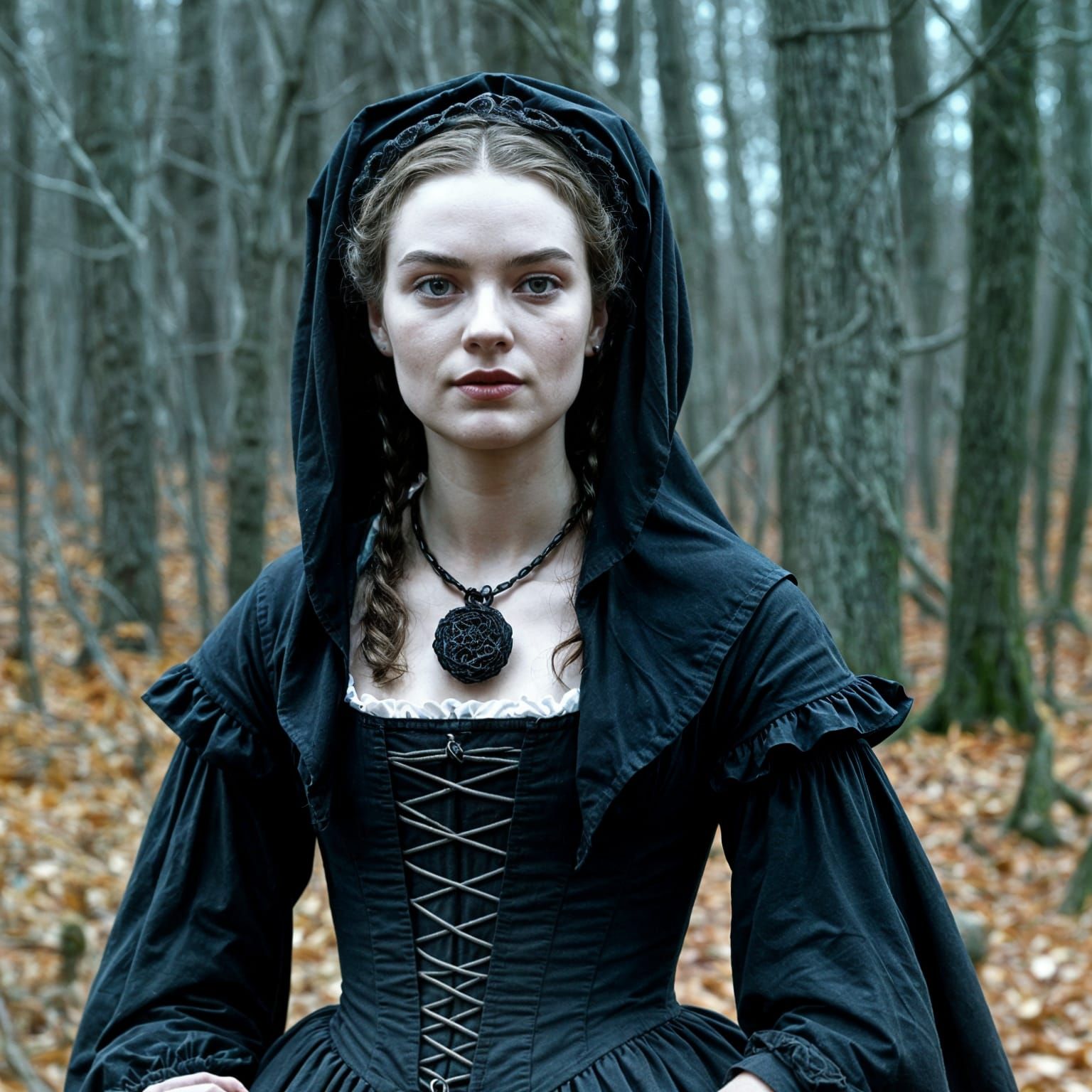 17th Century Witch During Salem Witch Trials