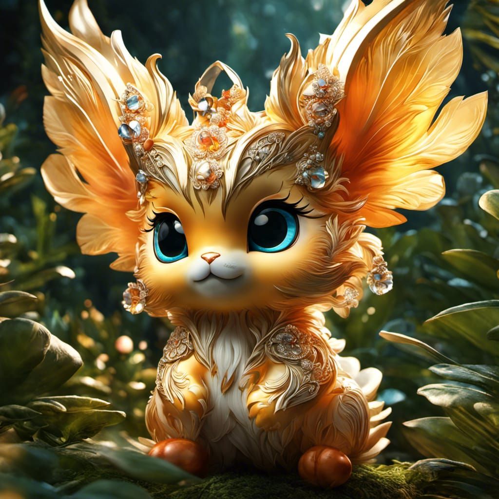 My tiny creature of gold