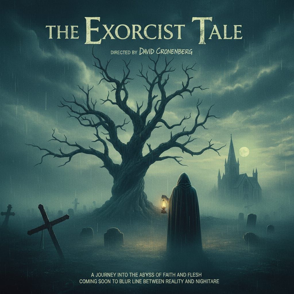 Horror Movie Poster: The Exorcist Tale