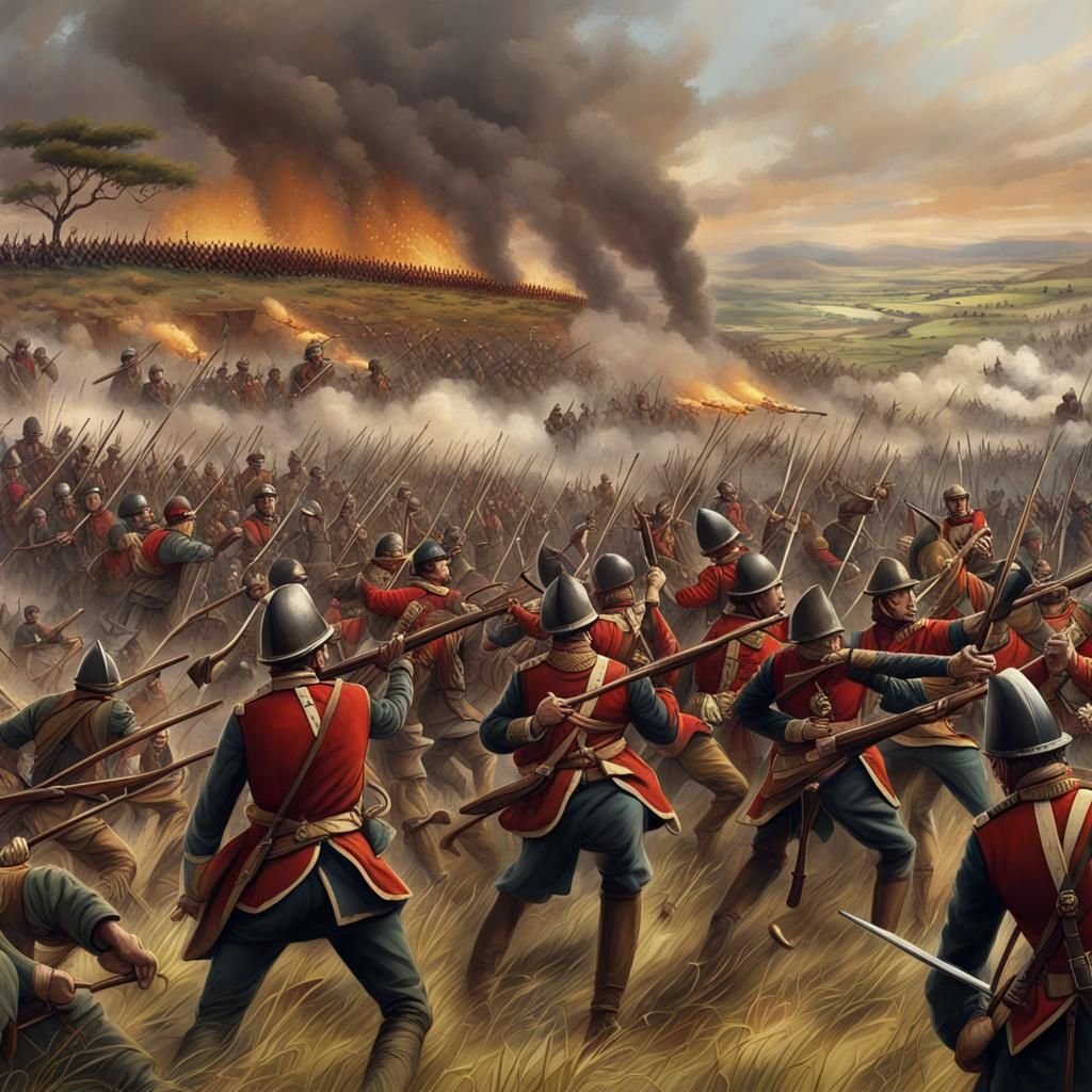 Battle of Rorke's Drift: Detailed Matte Painting