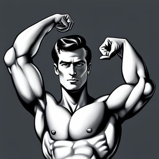 A portrait of a Alpha Male by Per.