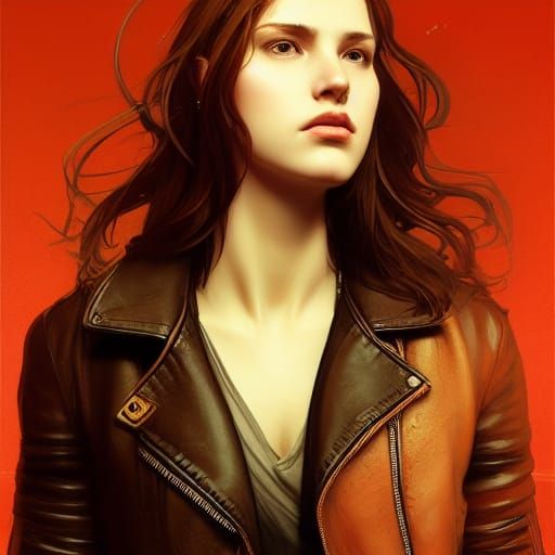 Girl with Guitar: Hyperdetailed Portrait in Unreal Engine 5