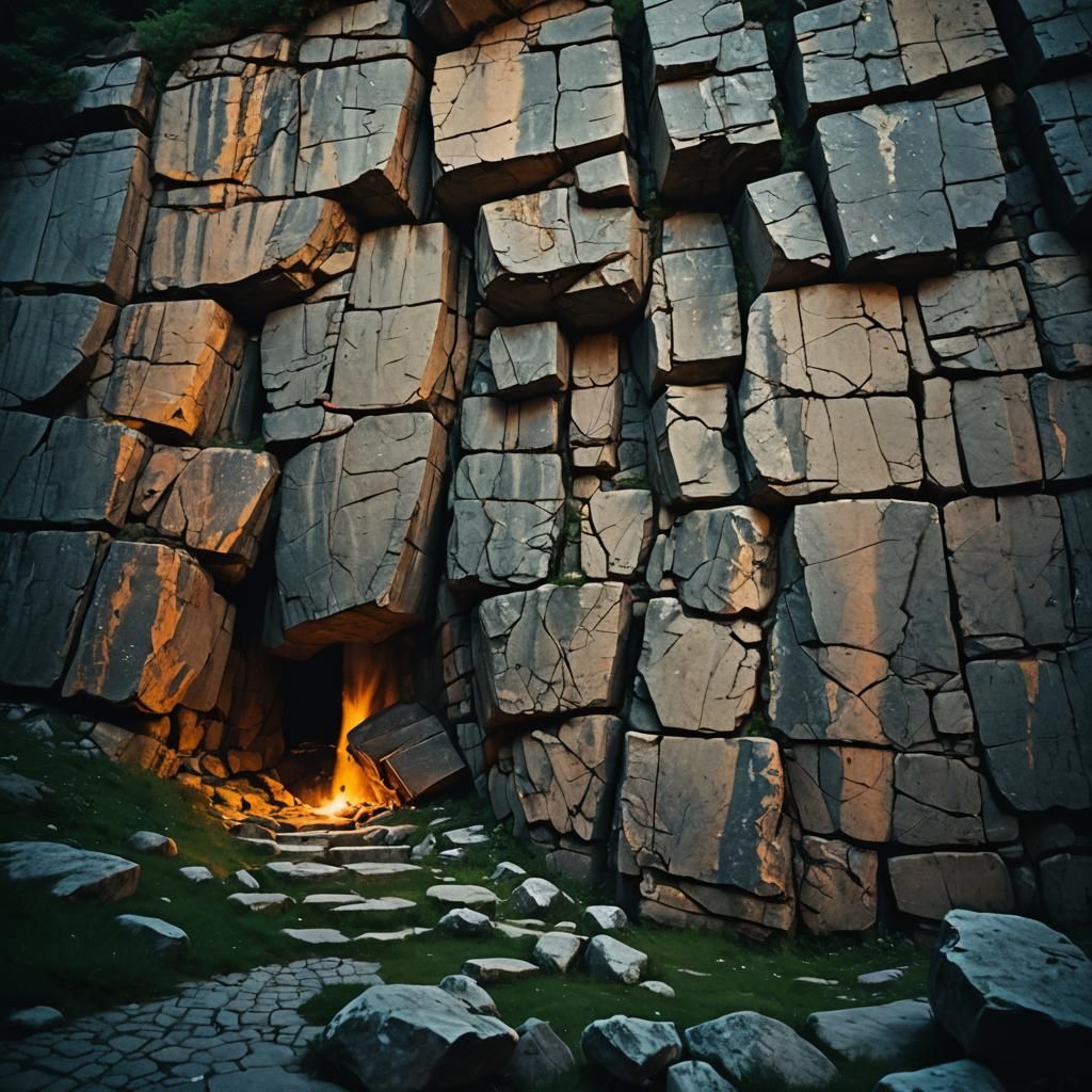 Cinematic Summer Night Still: Silence and Shadow