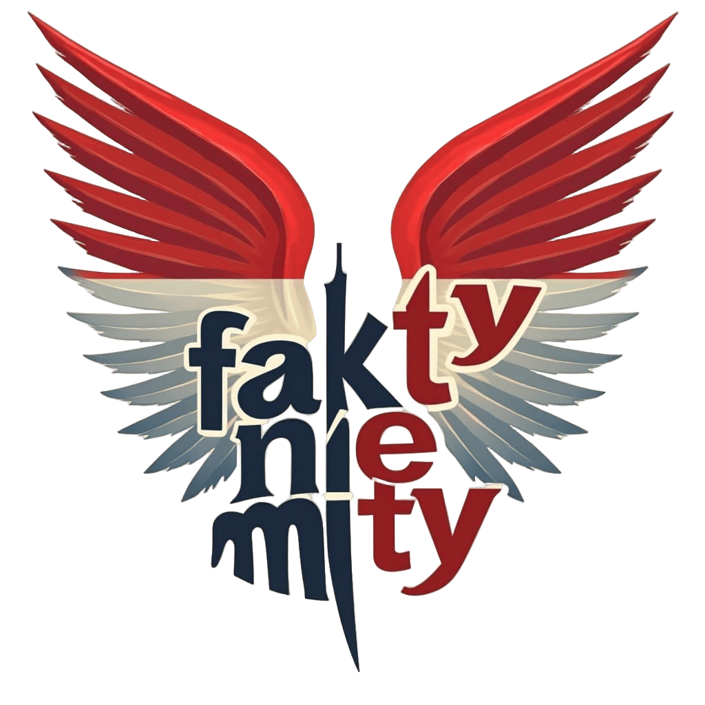 Polish Hussar Wings Logo in Futuristic Polish Style
