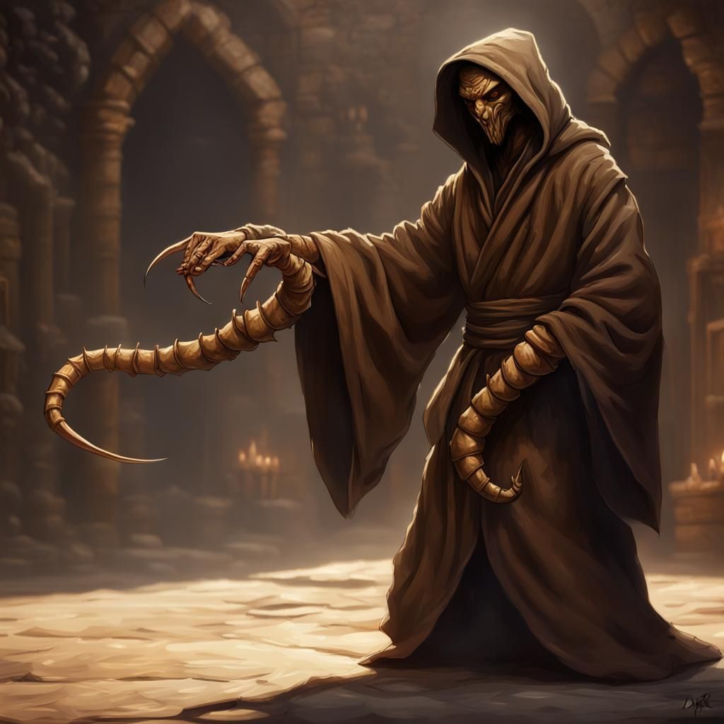 A Venomous Chargon shapeshifter. Don't turn your back on him.