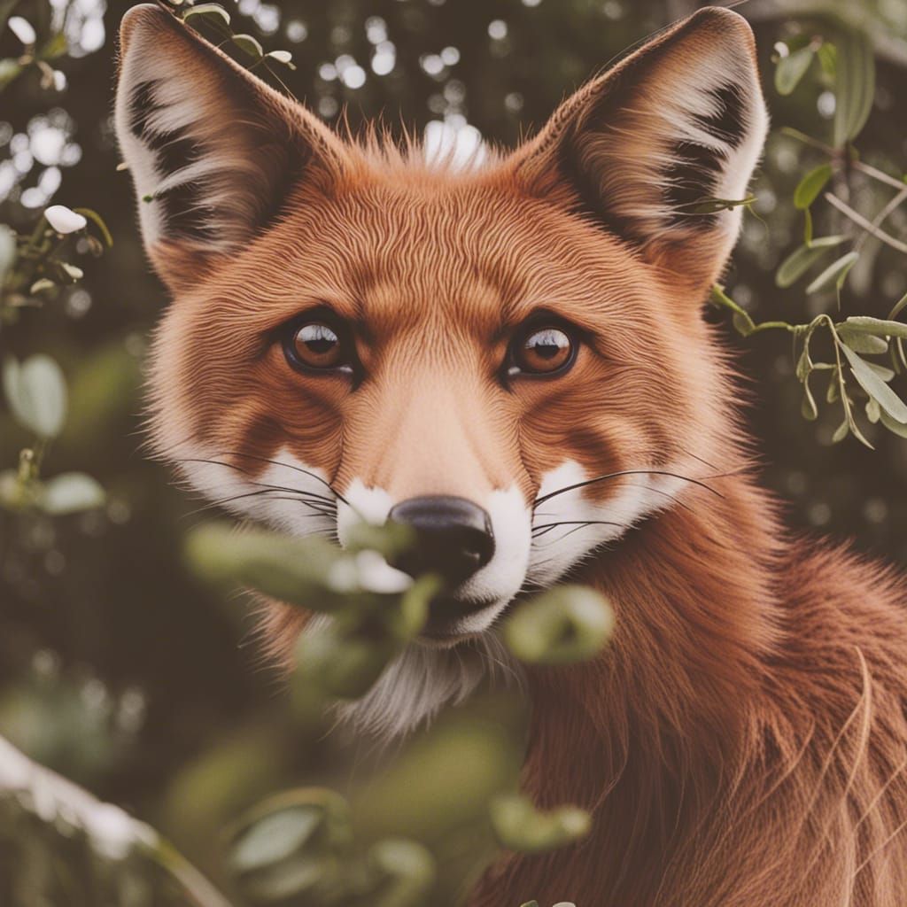 Ninja Fox Digital Art