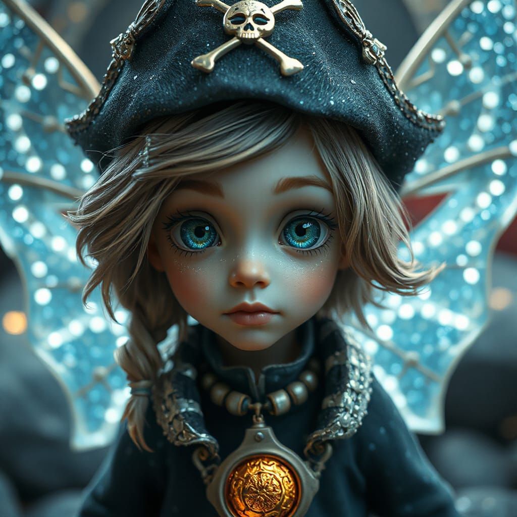 Stardust Pirate Fairy in Anime Style