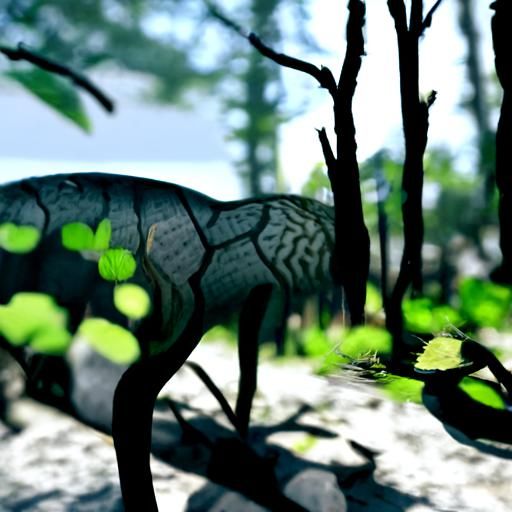 Hyperdetailed Wildlife Scene in 3D Unreal Engine