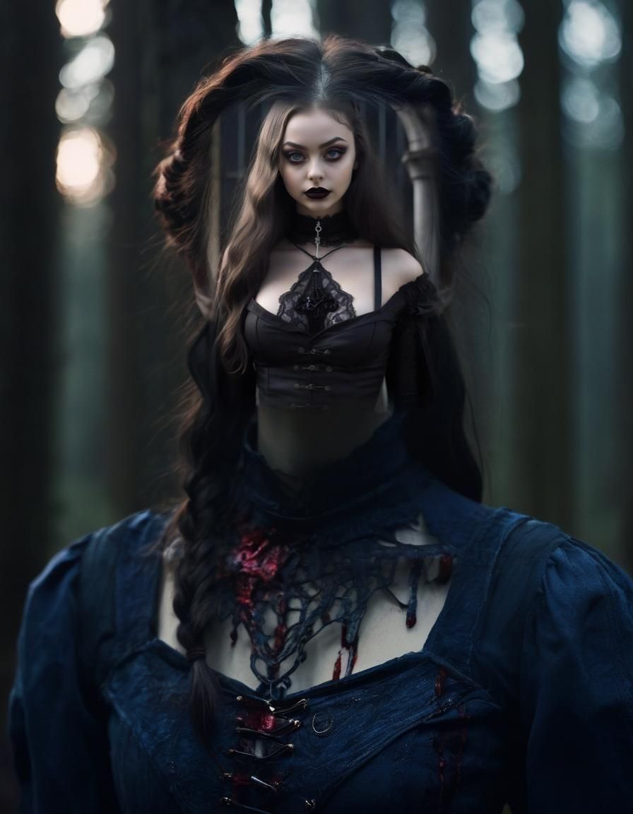 Gothic Adventuress as Vampire Mina Harker