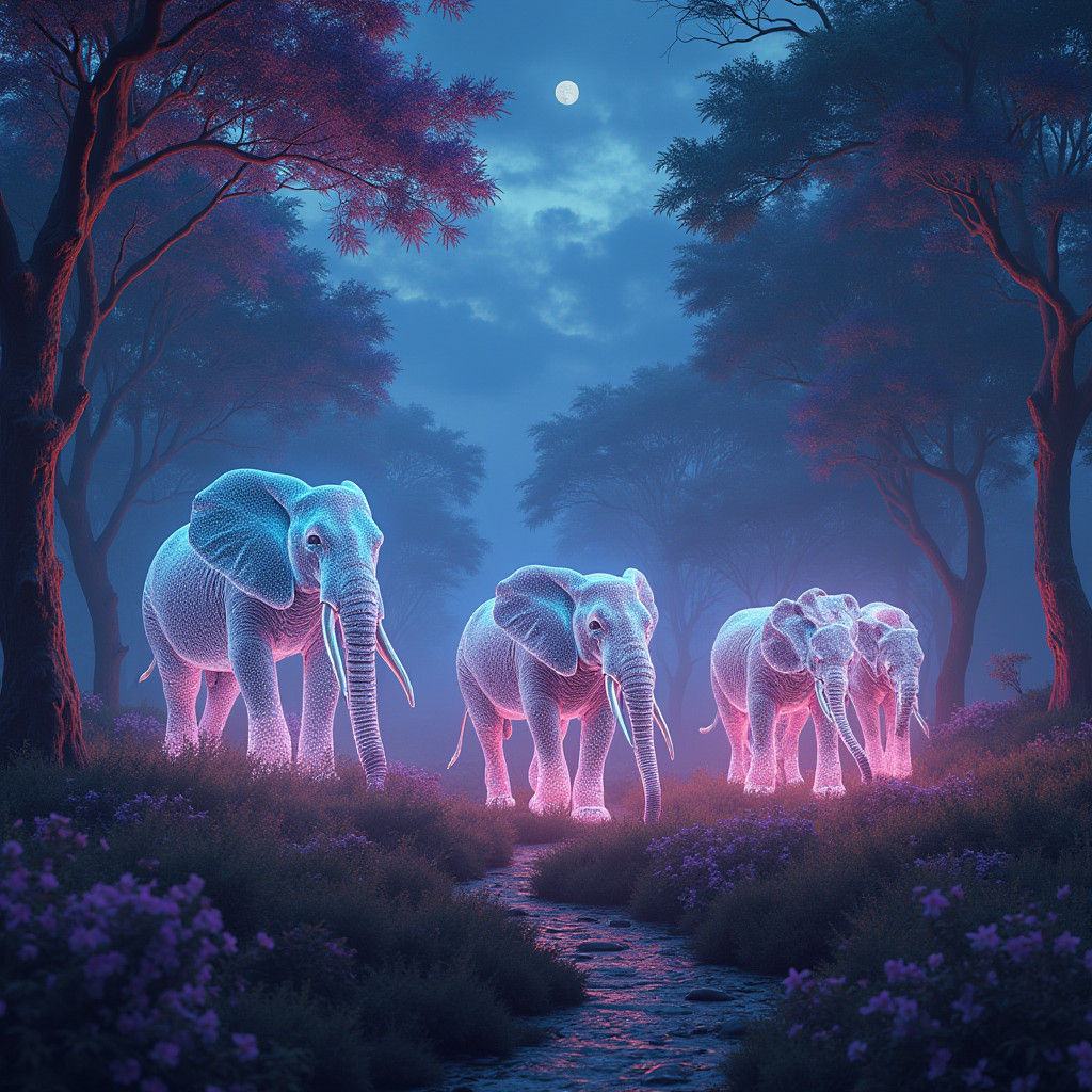 Nova Animals Roam Mystical Nature Reserve