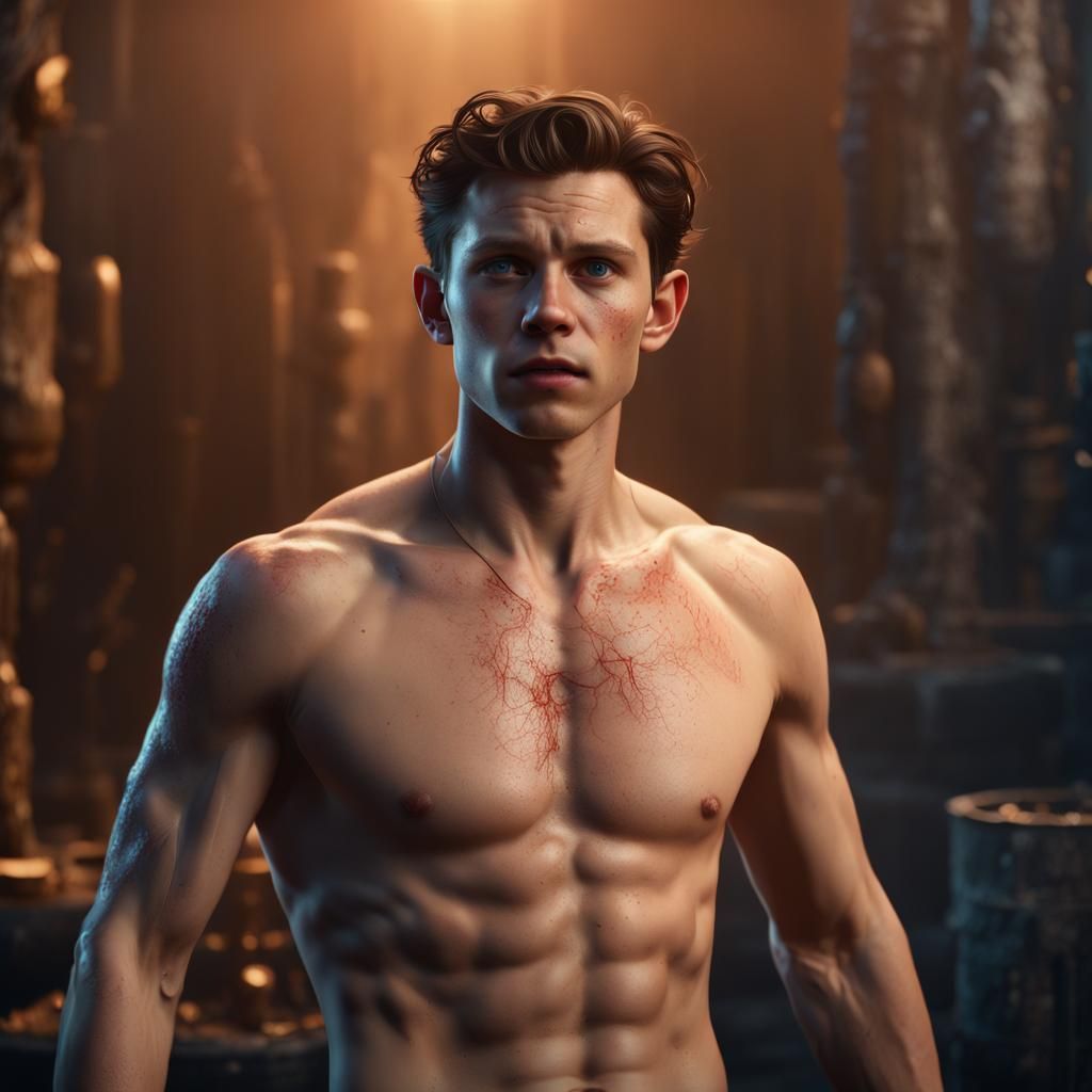 Detailed Sweaty Portrait in Unreal Engine 5